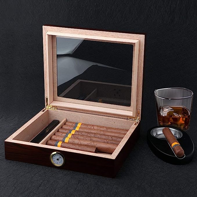 Bald Eagle Handmade Cigar Humidor