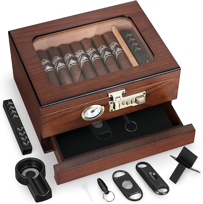 Desktop Humidor Case Set