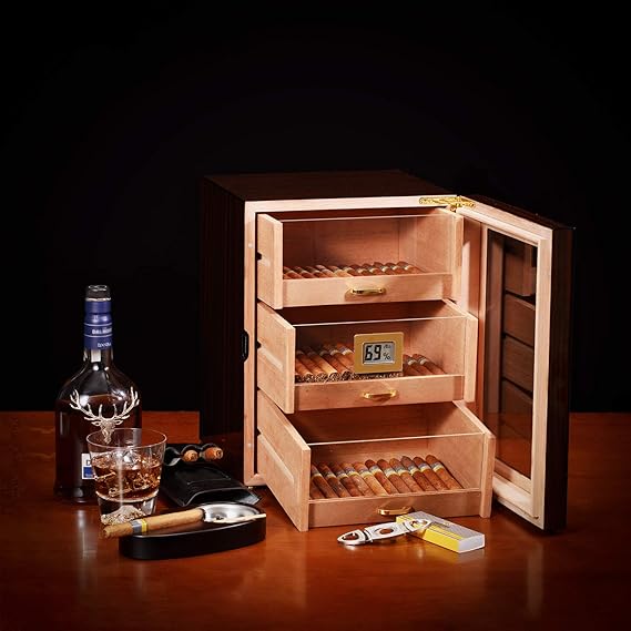 Woodronic Cigar Humidor Cabinet